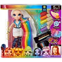 Los mejores  - Rainbow High Hair Studio-Exclusiva Muñeca Amaya Raine con Pelo Extra Largo y Colores Lavables 5 en 1 (MGA Entertainment…
